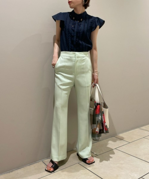 「FRAY I.D」 ノースリーブブラウス ONE SIZE ホワイト レディース FRAY I.D 「FRAY I.D」 ノースリーブブラウス 0 ホワイト