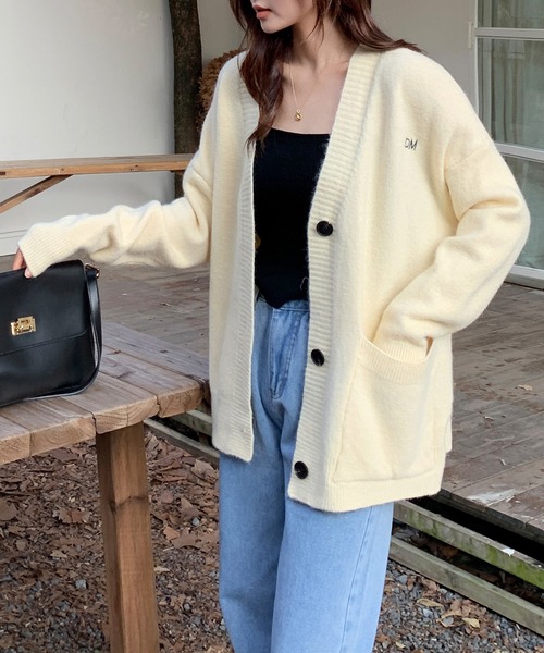 美品loin ロワン ロングカーディガン omu様 専用 loin ロワン 井川遥