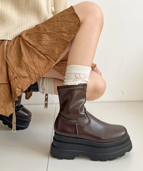 Shoes in Closet（シュークロ） ブーツ 厚底 トリプルソール
