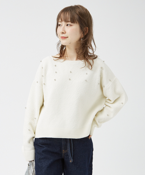 ROUGE VIF Sophie ニット セーター 「一部店舗限定」ビジュー