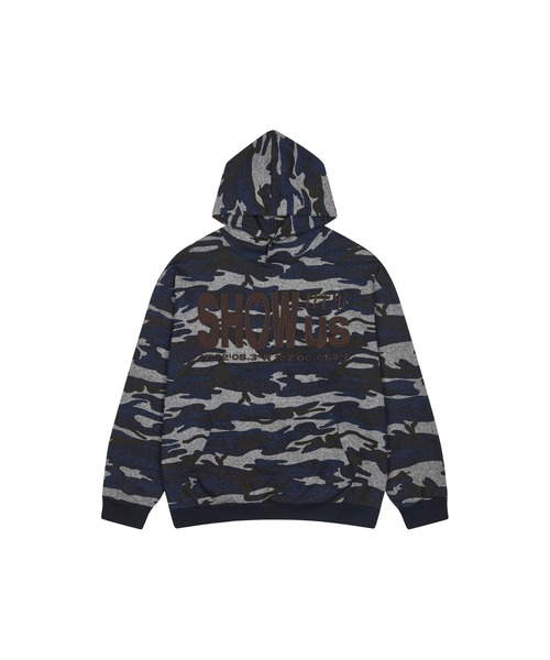 パーカー SH SHOW US MILITARY HOODIE レディース