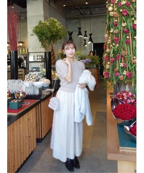 Her lip to スカート Shaggy Volume Skirt : ZOZOTOWN Yahoo!店