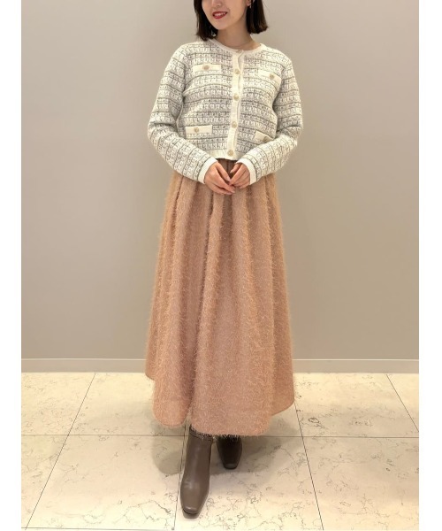 スカート Her lip to Shaggy Volume Skirt Her lip to スカート Shaggy Volume Skirt : ZOZOTOWN Yahoo!店