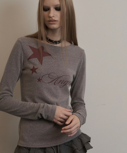 SETUPEXE tシャツ 「SETUP‐EXE」ANGEL BOATNECK TOP レディース