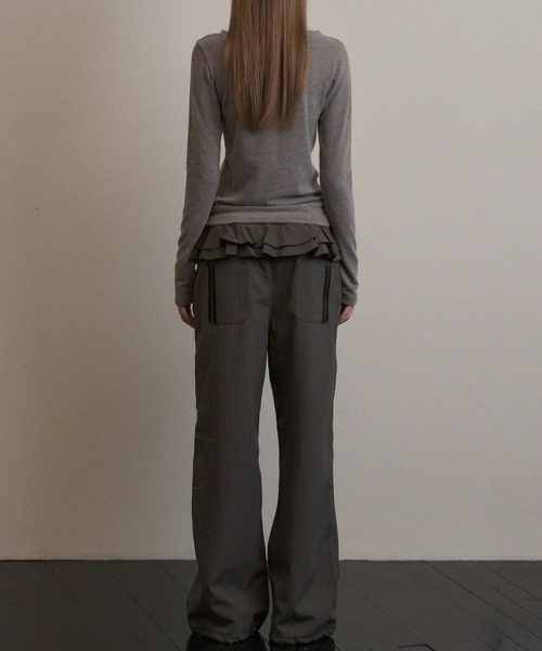 SETUPEXE tシャツ 「SETUP‐EXE」ANGEL BOATNECK TOP レディース