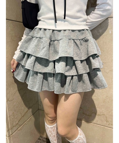 i742◯ Vivienne Westwood フリルミニスカート サイズ3 ベロア3段フリルミニスカート – WEGO ONLINE STORE