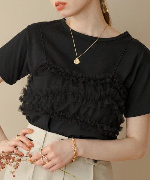 hinari チュールフリルビスチェ レディース : ZOZOTOWN Yahoo!店
