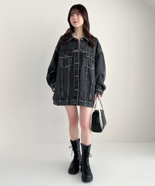 Heather｜Denim Middle Jacket | Rakuten Fashion(楽天