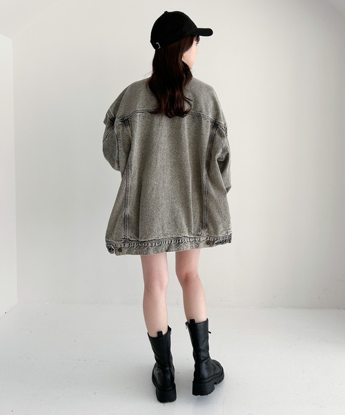 Heather｜Denim Middle Jacket | Rakuten Fashion(楽天