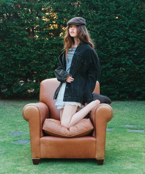 Heather（ヘザー） デニムジャケット gジャン Denim Middle Jacket