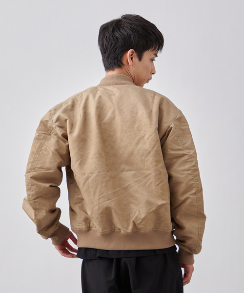 B.C STOCK ma1 ma-1 L-2B フライトジャケット メンズ : ZOZOTOWN
