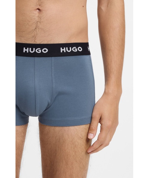 HUGO ボクサーパンツ ボクサーパンツ3枚セット ストレッチコットン