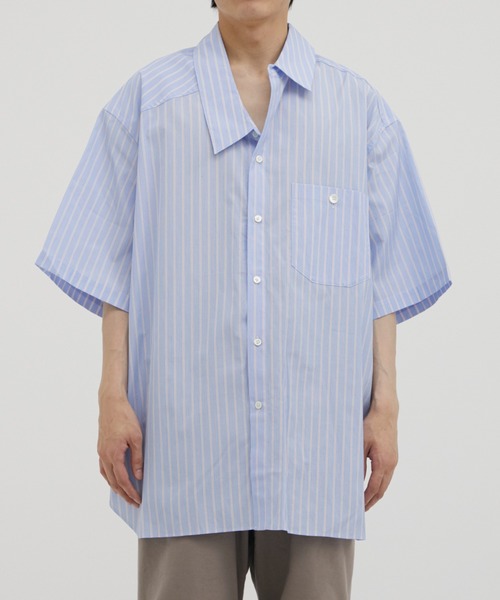 LES SIX（レシス） シャツ half sleeve slip shirt 2 メンズ