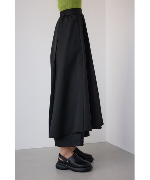 PLUS AZUL Plus スカート PLUS（AZUL BY MOUSSY） スカート 「PLUS」タックドレープワイド