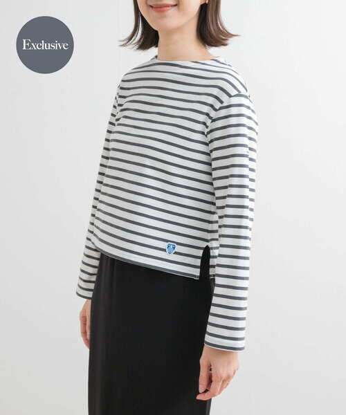 ORCIVAL tシャツ 「別注」ORCIVAL×DOORS ボーダーロングスリーブ