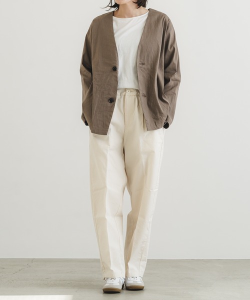 炭鉱夫リネンジャケット リネンジャケット | Whim Gazette(ウィム ガゼット)レディース | PAL