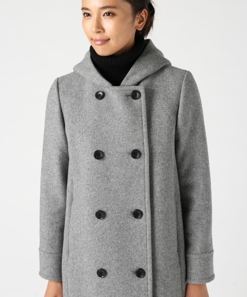 「FRAMeWORK」 ピーコート 36 グレー レディース_画像5