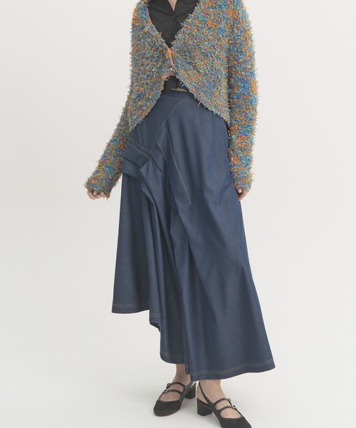 Muel Chic（ミュエルシック） ロング スカート Kelsey soft denim