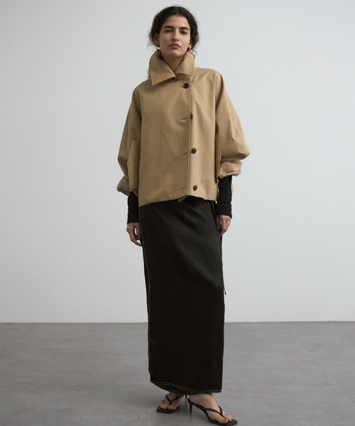 CREDONA（クレドナ） ロング スカート ACETATE STITCH SKIRT