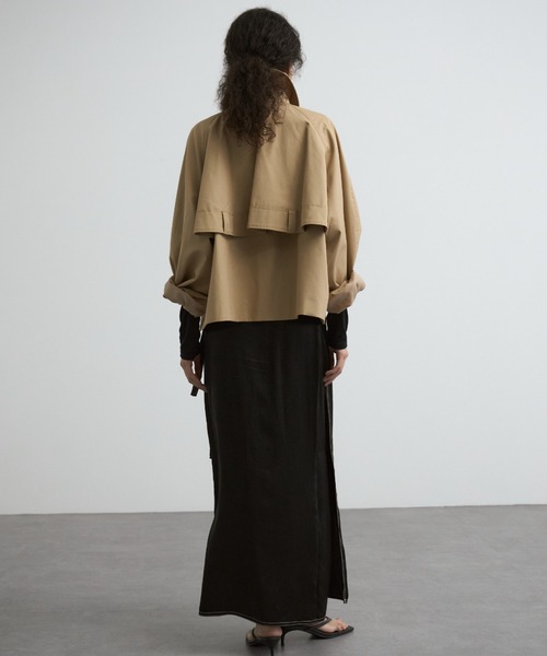 CREDONA（クレドナ） ロング スカート ACETATE STITCH SKIRT