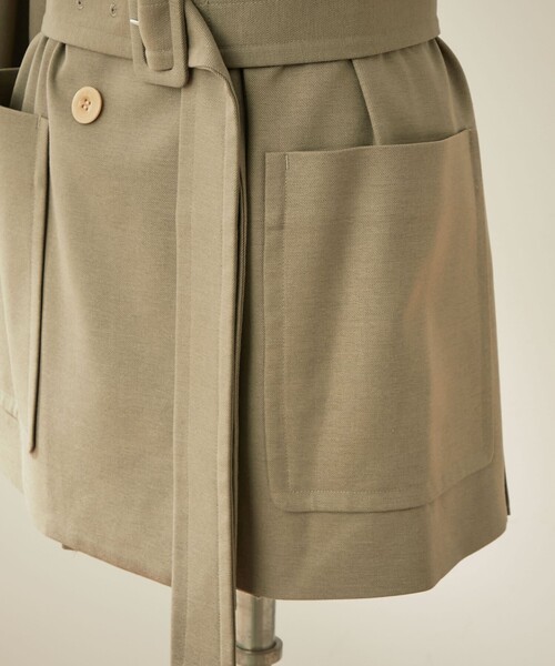 「ME COUTURE」 チェスターコート FREE ベージュ系その他 レディース_画像8