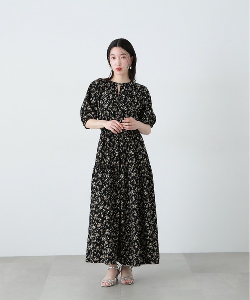 N.Natural Beauty Basic ワンピース 小花柄ワンピース