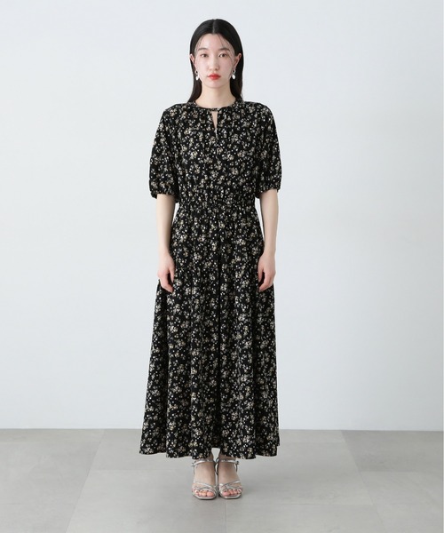 N.Natural Beauty Basic ワンピース 小花柄ワンピース