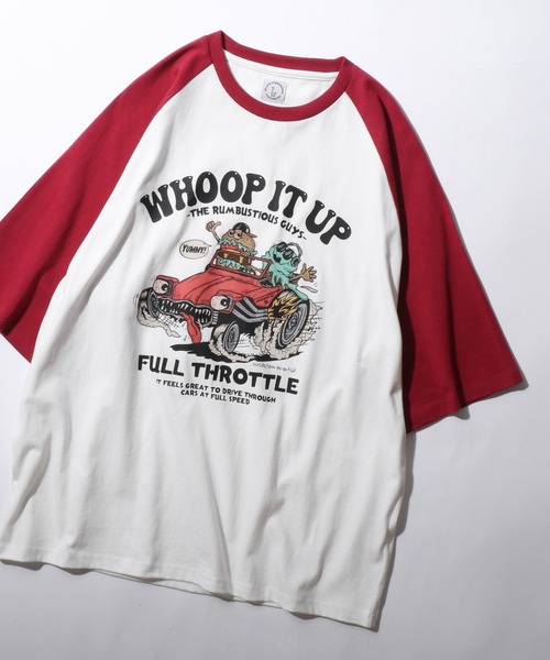 SITRY tシャツ Raglan Sleeve ＆ Ringer Print T-shirt/接触冷感