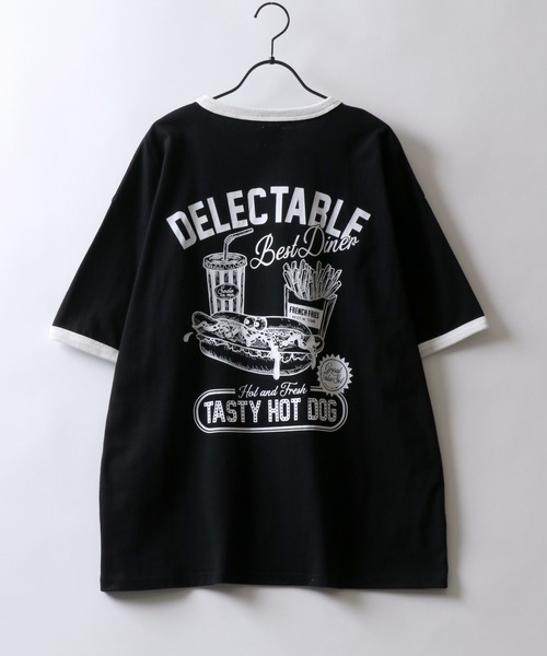 SITRY tシャツ Raglan Sleeve ＆ Ringer Print T-shirt/接触冷感