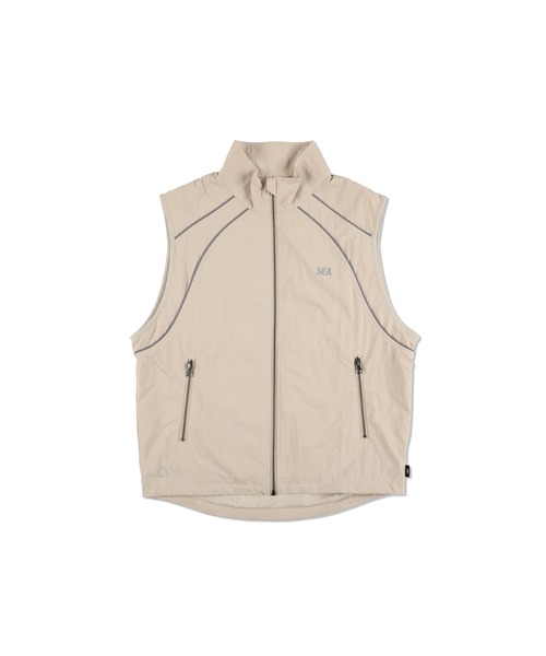 ベスト/ジレ Piping Jacquard Vest  36 Jacquard Weaved Vneck Vest - Luxury Vests for Men | Retori Official