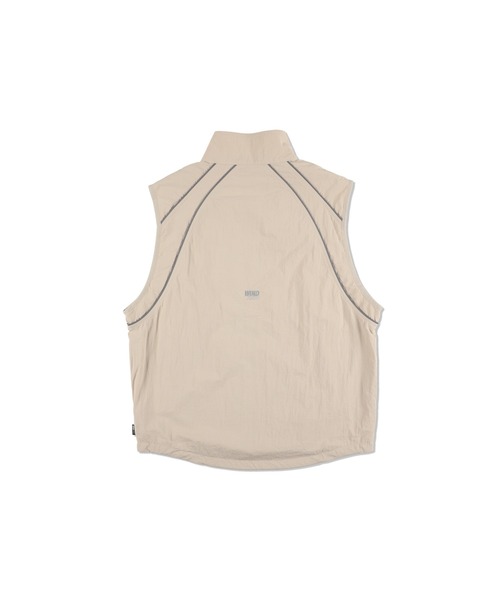 ベスト+ジレ i_am piping trench vest WIND AND SEA（ウィンダンシー） ベスト ジレ Reflective Piping Track
