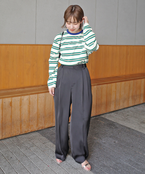 tシャツ VOTE MAKE NEW CLOTHES STRIPE T SHIRT 25SSVMNC-013CS レディース VOTE MAKE NEW CLOTHES tシャツ STRIPE T SHIRT 25SSVMNC-013CS