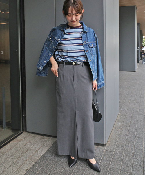 VOTE MAKE NEW CLOTHES tシャツ STRIPE T SHIRT 25SSVMNC-013CS