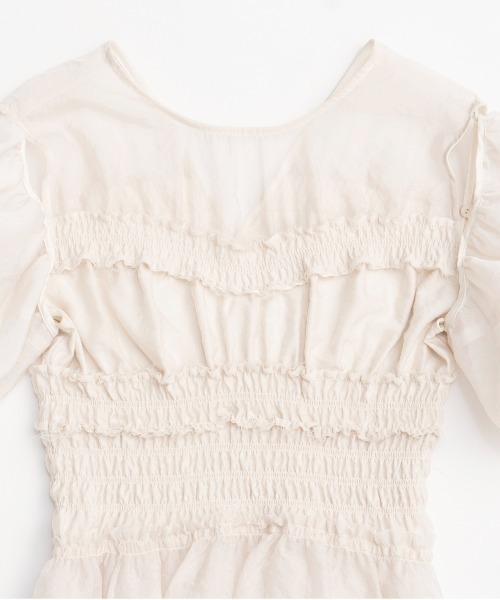 完売品　Sleeve Ruffle Blouse MAISON SPECIAL MAISON SPECIAL ブラウス シャツ Ruffle Blouse/ラッフルフリル