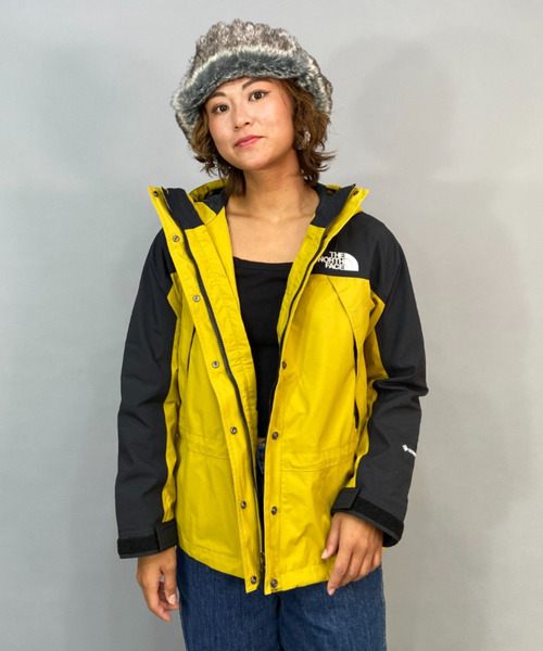 ノースフェイス　THE NORTH FACE パーカージャケット レディースL THE NORTH FACE 「THE FACE」 マウンテンパーカー L ゴールド