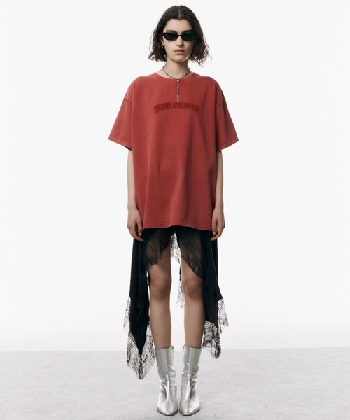 tシャツ PIGMENT OVER TSHIRT/ピグメントオーバーTシャツ レディース JOSE MOON tシャツ PIGMENT OVER TSHIRT/ピグメントオーバーT
