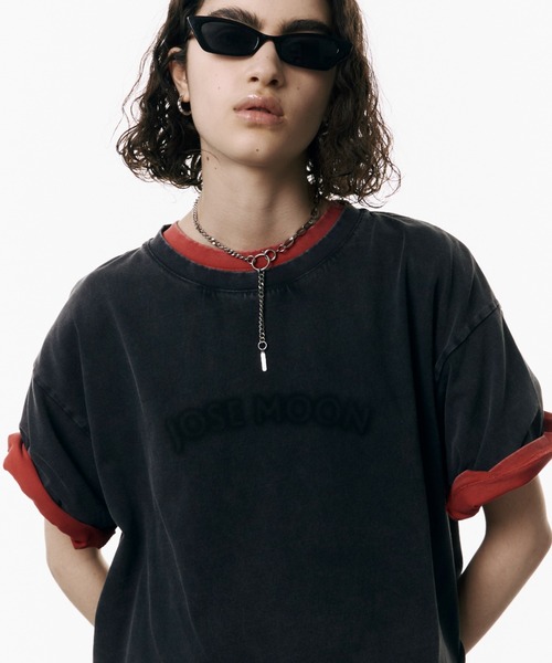 JOSE MOON tシャツ PIGMENT OVER TSHIRT/ピグメントオーバーT