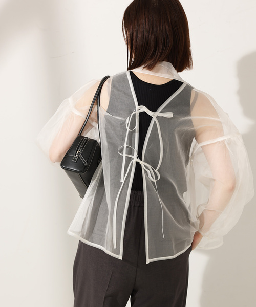 マウリツィオ ミコノス　ブラウス MAURIZIO MYKONOS/マウリツィオ ミコノス】TOPS：ブラウス