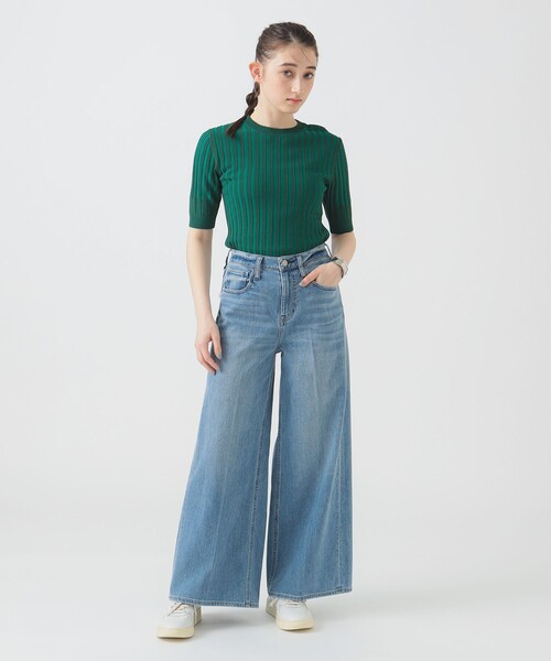 B：MING by BEAMS ニット セーター リブニット プルオーバー