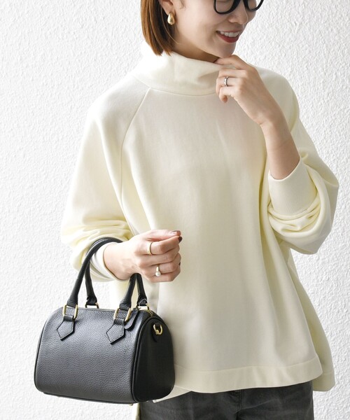 「SHIPS」 長袖カットソー ONE SIZE オフホワイト レディース SHIPS any 「SHIPS any」 長袖カットソー ONE SIZE オフホワイト