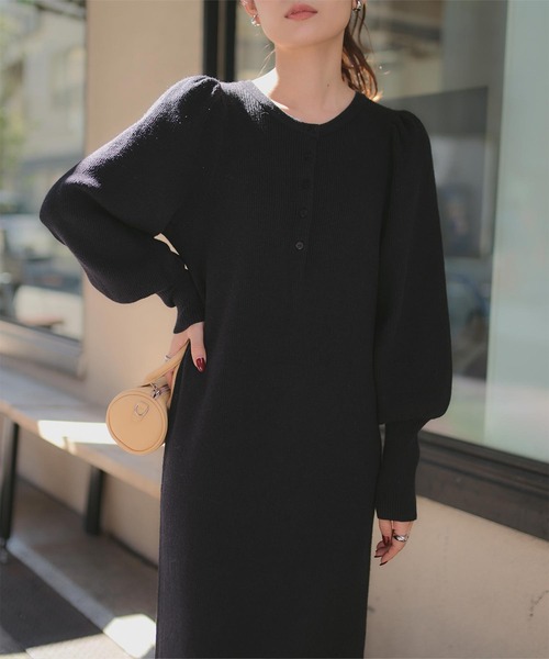 「titivate」 ニットワンピース M ライトグリーン レディース_画像8