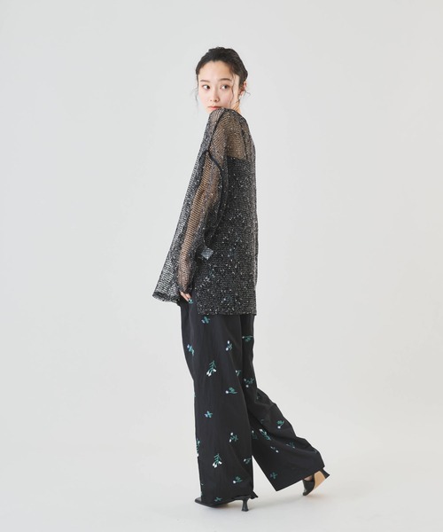 machatt  エンブロイダリーショートパンツ　花柄　刺繍 2025年最新】machatt エンブロイダリーパンツの人気アイテム