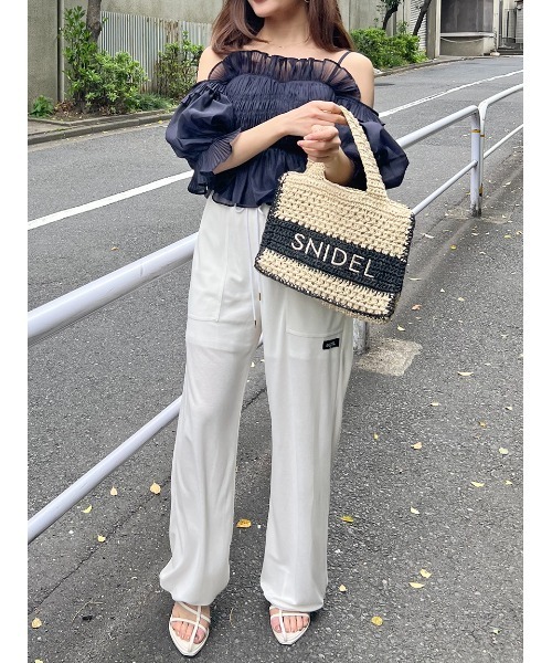 最も信頼できる SNIDEL パンツ UVカットパンツ/ウォッシャブル レディース パンツ