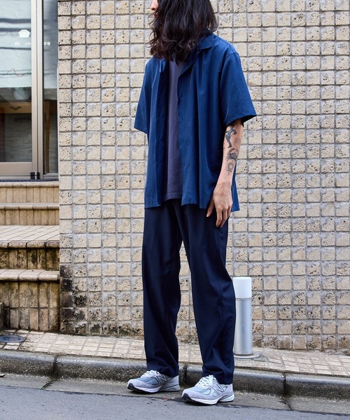 WILD LIFE TAILOR ベルテッドナイロンパンツ WILD LIFE TAILOR Adam et Rope' パンツ 「WILD TAILOR」ライト