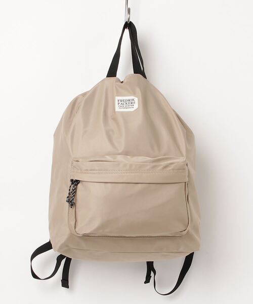 美品 FREDRIK PACKERS リュックバックパック ベージュ FREDRIK PACKERS 「FREDRIK PACKERS」 リュック FREE ベージュ