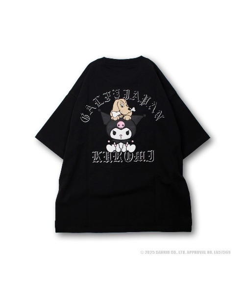 GALFY（ガルフィー） tシャツ 「GALFY×KUROMI」クロミちゃんとGALFYの