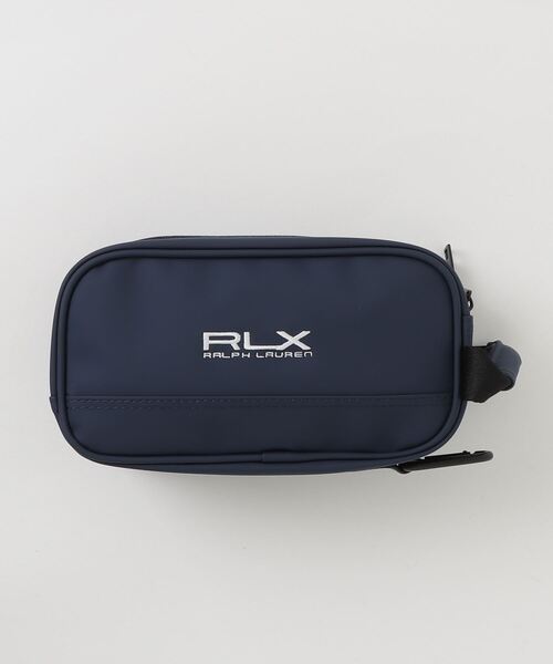 RLX ゴルフ エンブロイダリー ロゴ スモール ゴルフ ポーチ メンズ