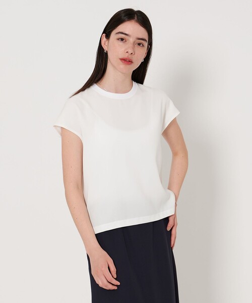 tシャツ 「D.O UNITED ARROWS BY DAISUKE OBANA for WOMEN」II+ FRENCH/SL CREW TEE/Tシ