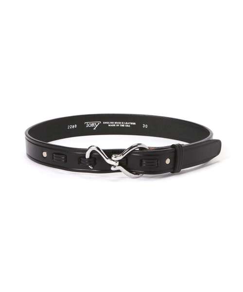 【人気沸騰】 ベルト LEATHER」 「TORY LEATHER TORY 30 メンズ ブラック 小物