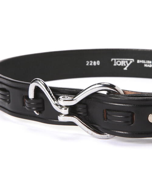 年末のプロモーション大特価！ TORY LEATHER 「TORY LEATHER」 ベルト 30 ブラック メンズ 小物